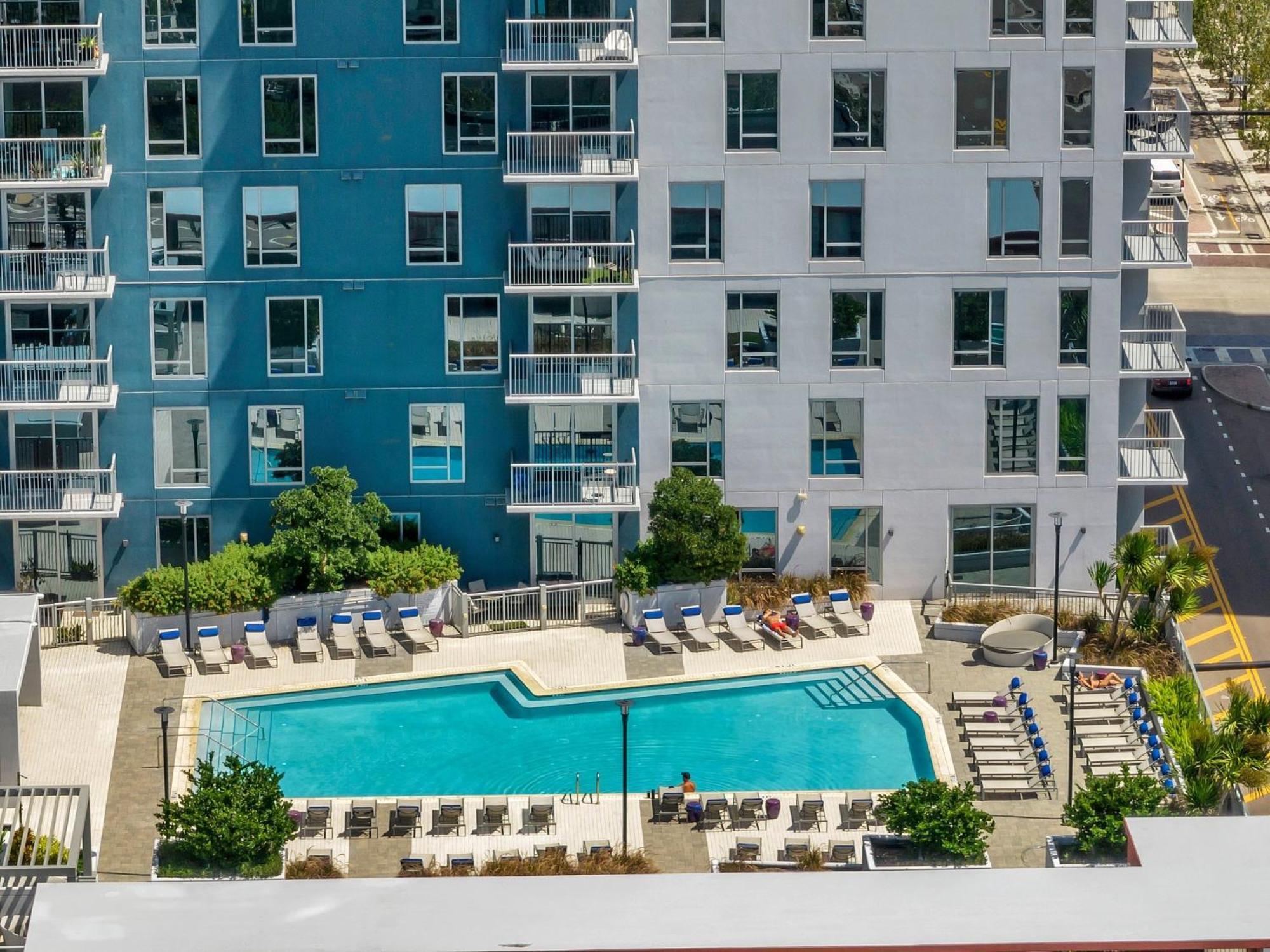 Luxury 1 Bedroom With Den Downtown Tampa Apt - City Views, Rooftop Pool, Workspace Ngoại thất bức ảnh