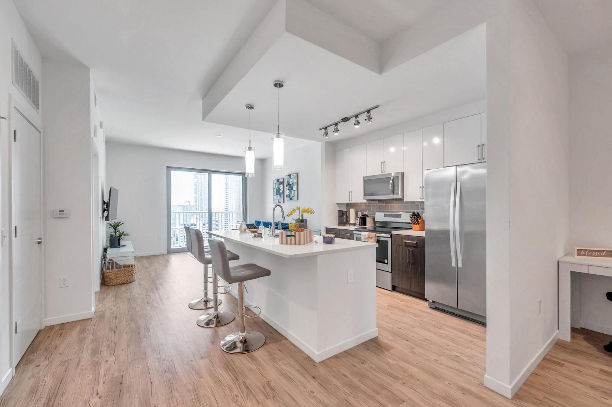 Luxury 1 Bedroom With Den Downtown Tampa Apt - City Views, Rooftop Pool, Workspace Ngoại thất bức ảnh