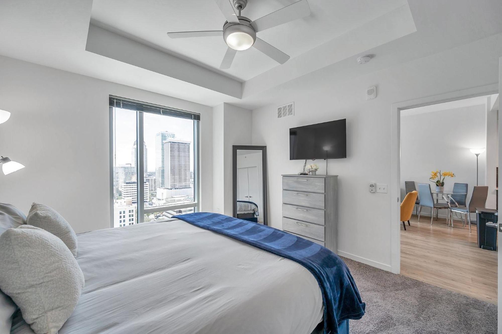 Luxury 1 Bedroom With Den Downtown Tampa Apt - City Views, Rooftop Pool, Workspace Ngoại thất bức ảnh